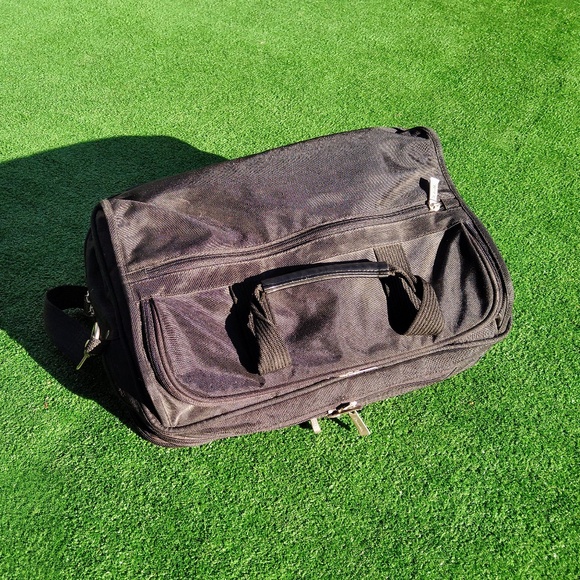 15.7"Computer Laptop Shoulder Strap Bag Case Briefcase Multipocket Handbag USED - Picture 3 of 5